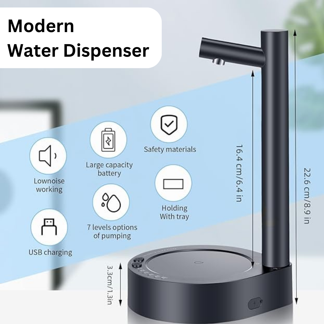SYPS Water Dispenser with 4L Mini Fridge