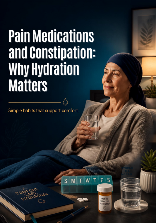 Pain Medications and Constipation: Why Hydration Matters