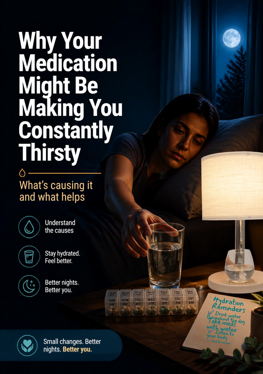 Why Your Medication Might Be Making You Constantly Thirsty