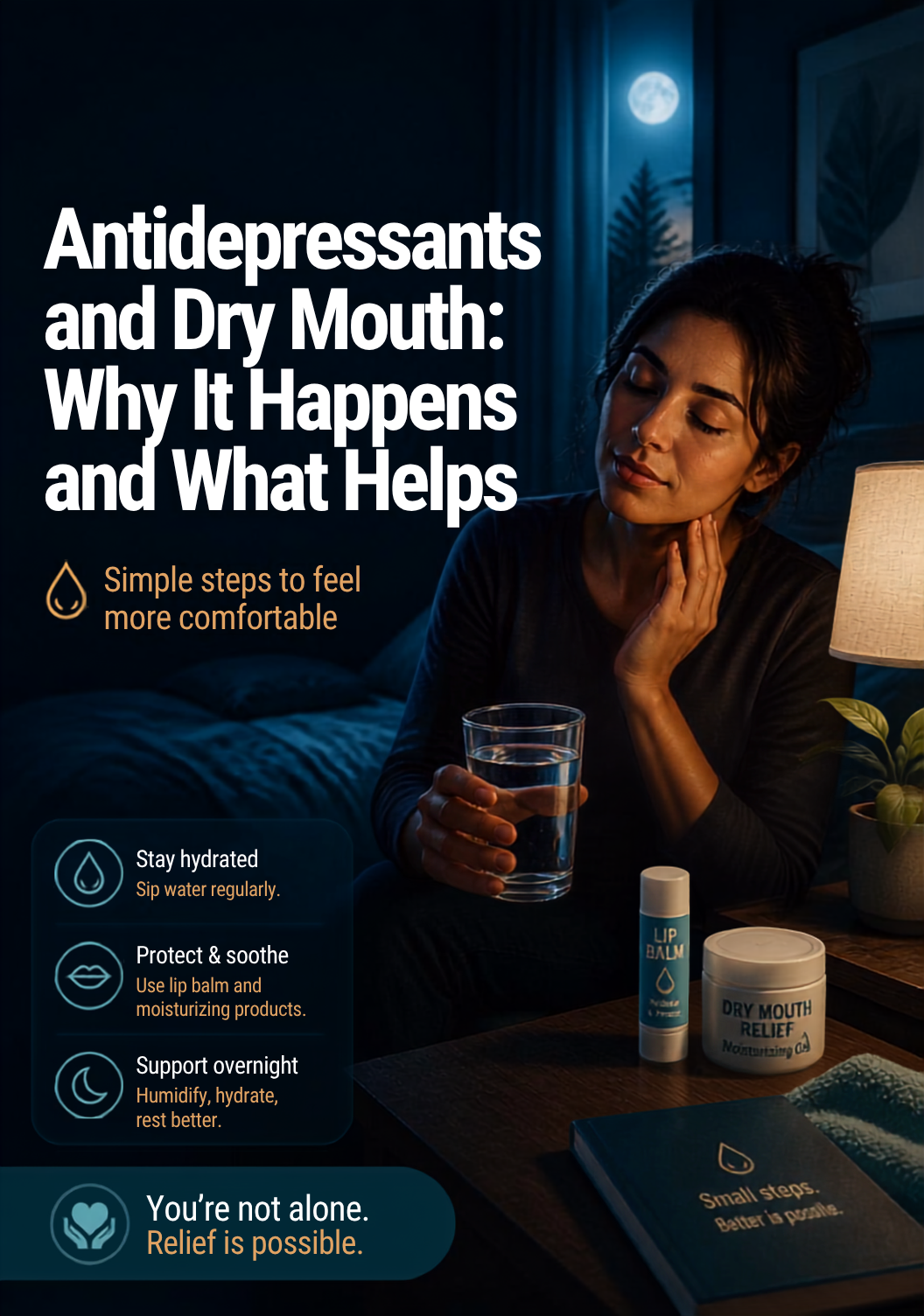 Antidepressants and Dry Mouth: Why It Happens and What Helps