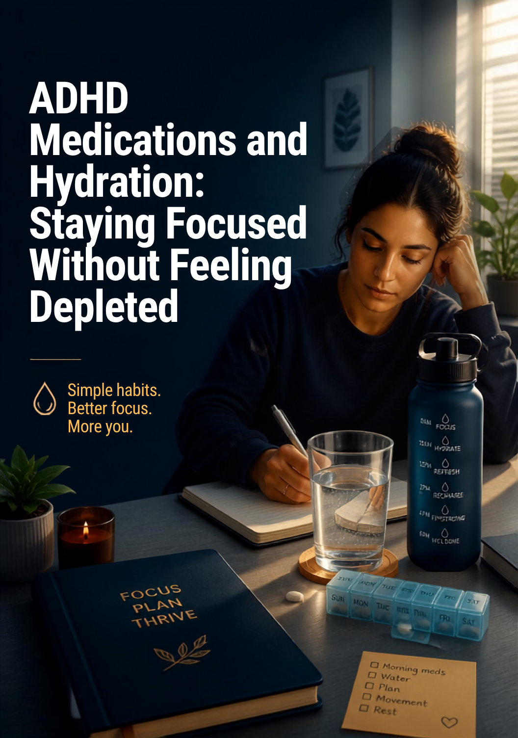 ADHD Medications and Hydration: Staying Focused Without Feeling Depleted