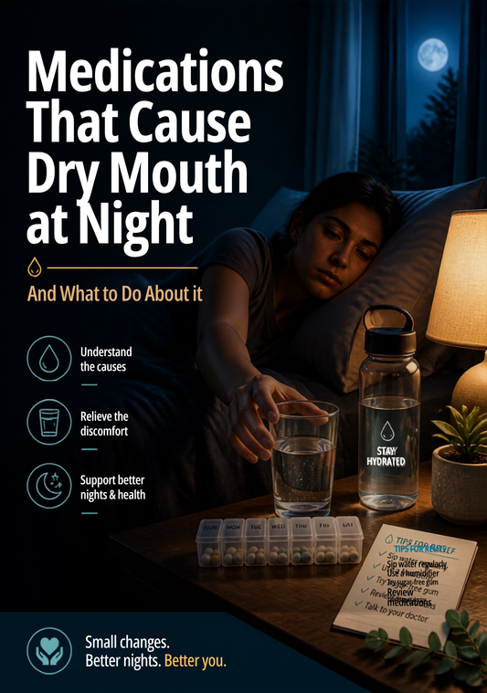 Medications That Cause Dry Mouth at Night — And What to Do About It