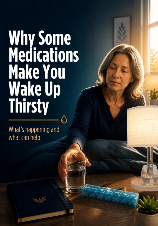 Why Some Medications Make You Wake Up Thirsty