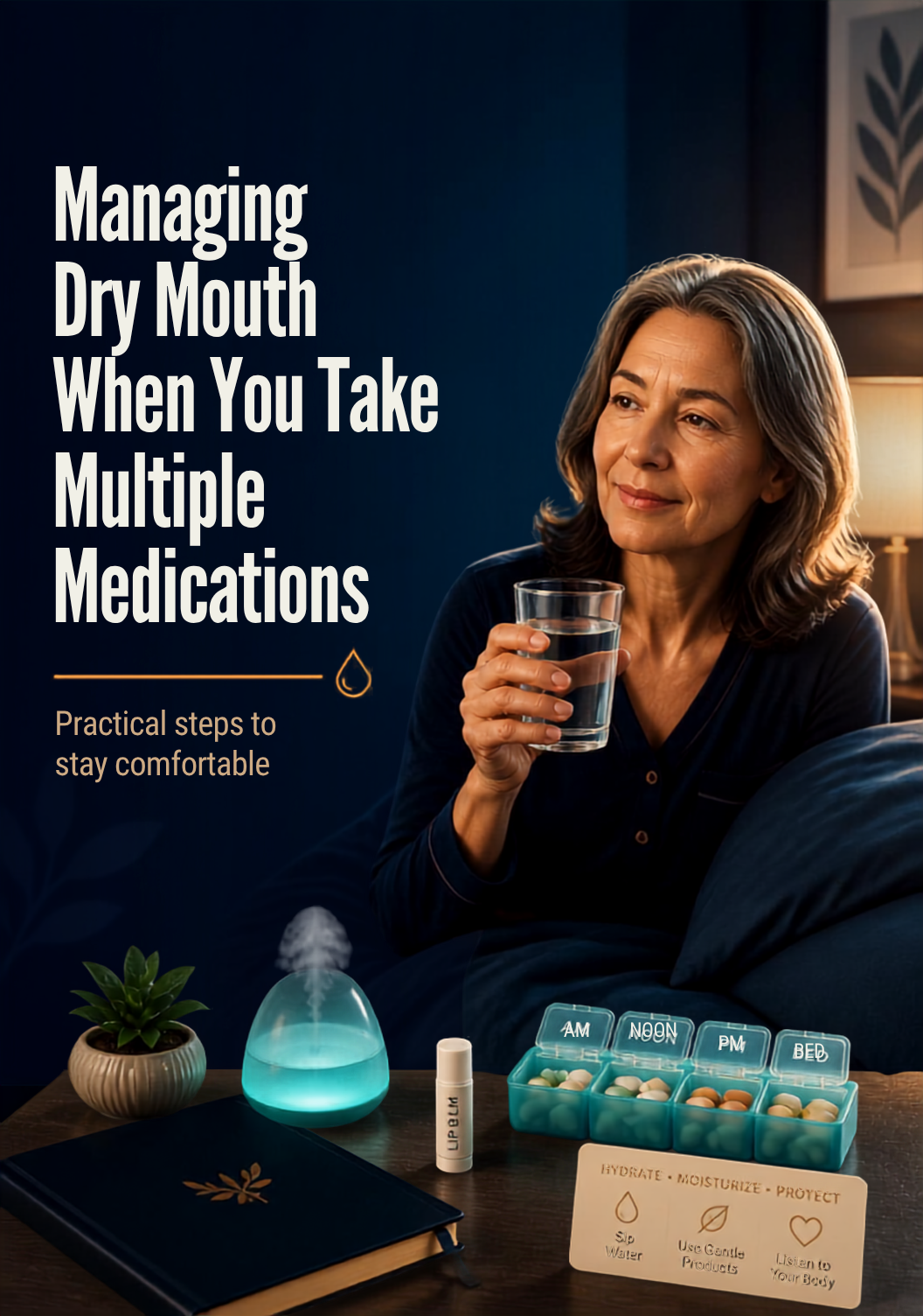 Managing Dry Mouth When You Take Multiple Medications