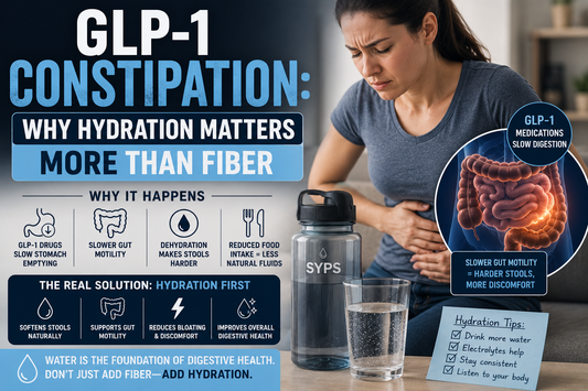 GLP-1 Constipation: Why Hydration Matters More Than Fiber