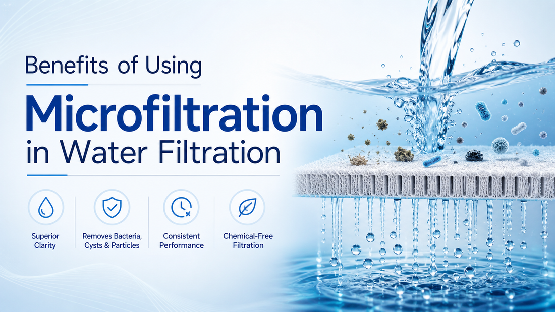 Benefits of Using Microfiltration in Water Filtration – SYPS