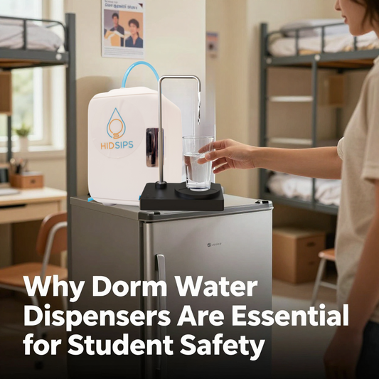 Why Dorm Water Dispensers Are Essential for Student Safety