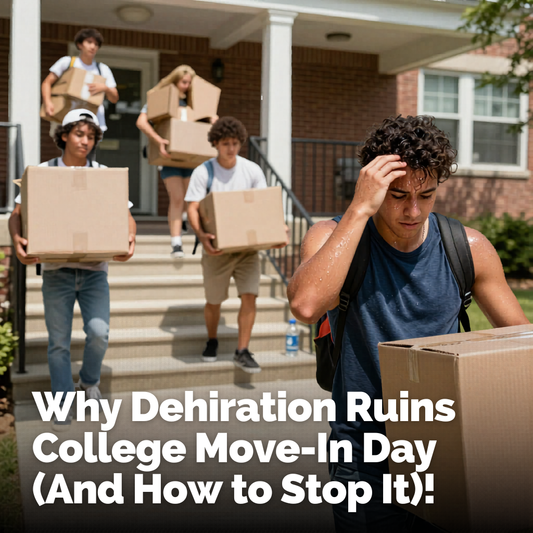 Why Dehydration Ruins College Move-In Day (And How to Stop It)