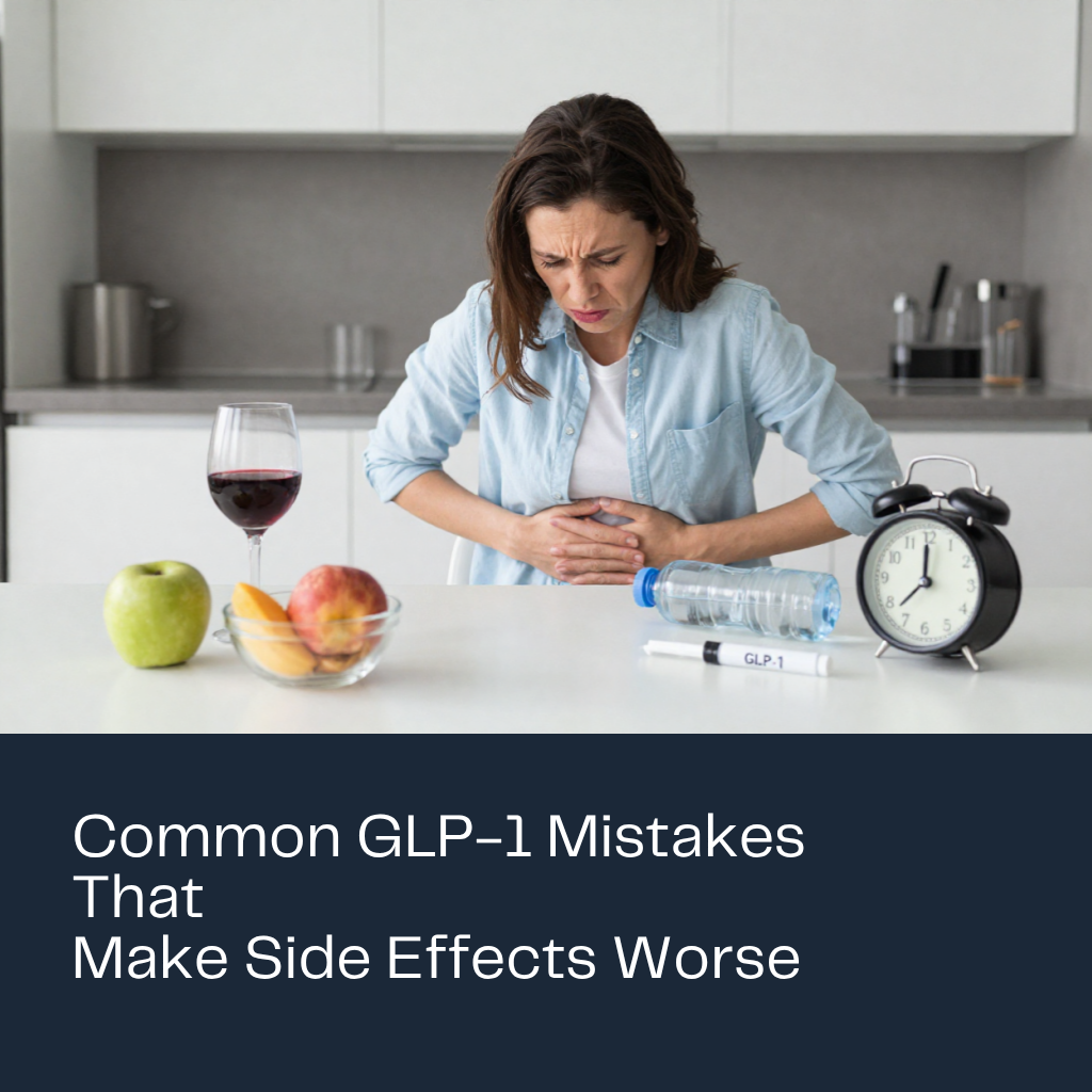 6 GLP-1 Mistakes That Make Your Side Effects Worse