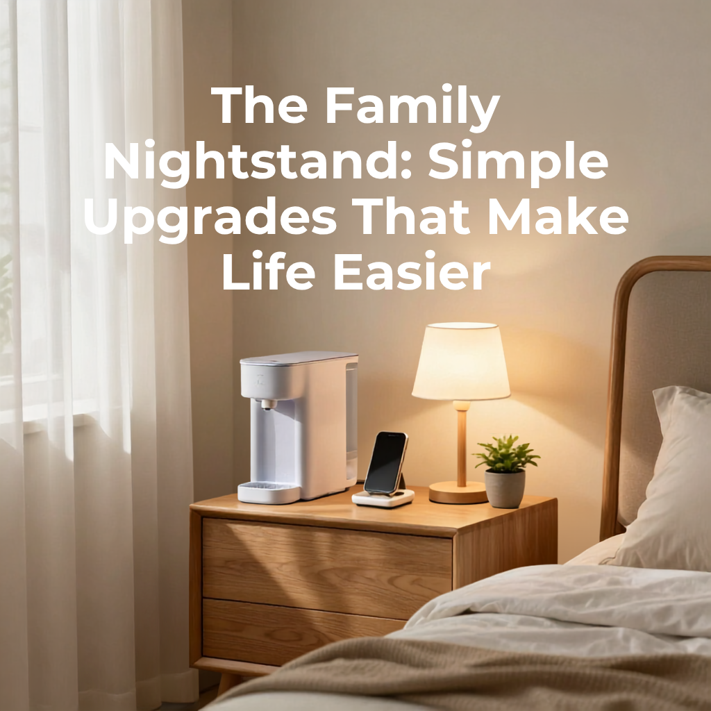 The Family Nightstand: Simple Upgrades That Make Life Easier