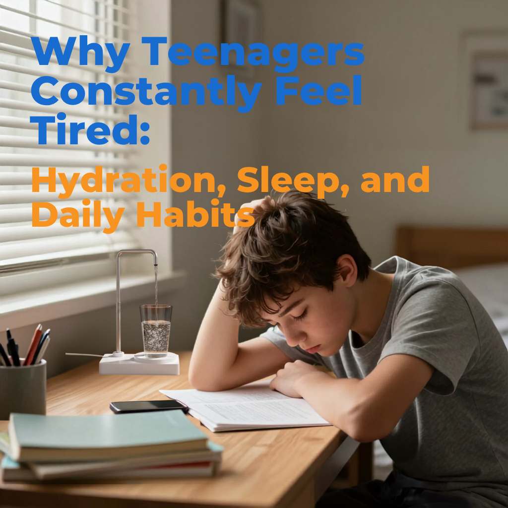 Why Teenagers Constantly Feel Tired: Hydration, Sleep, and Daily Habits