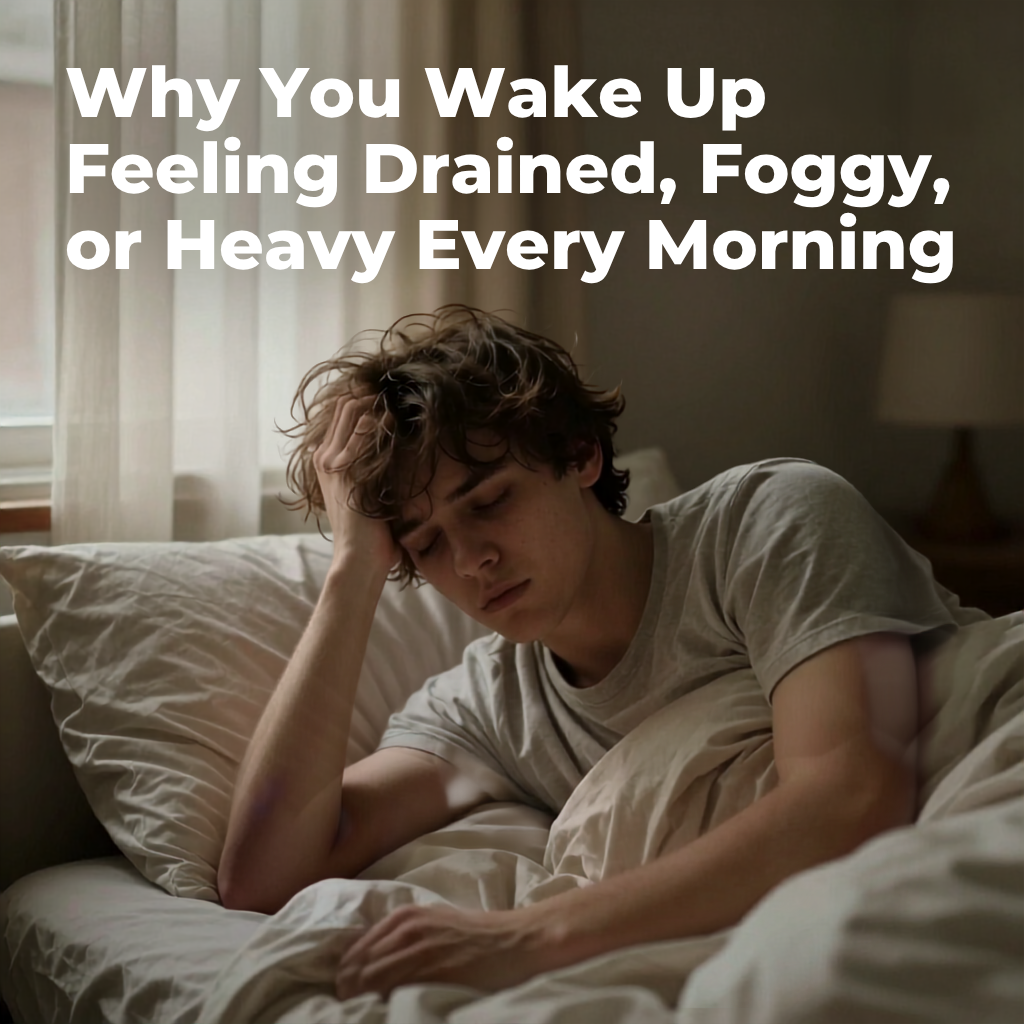 Why You Wake Up Feeling Drained, Foggy, or Heavy Every Morning