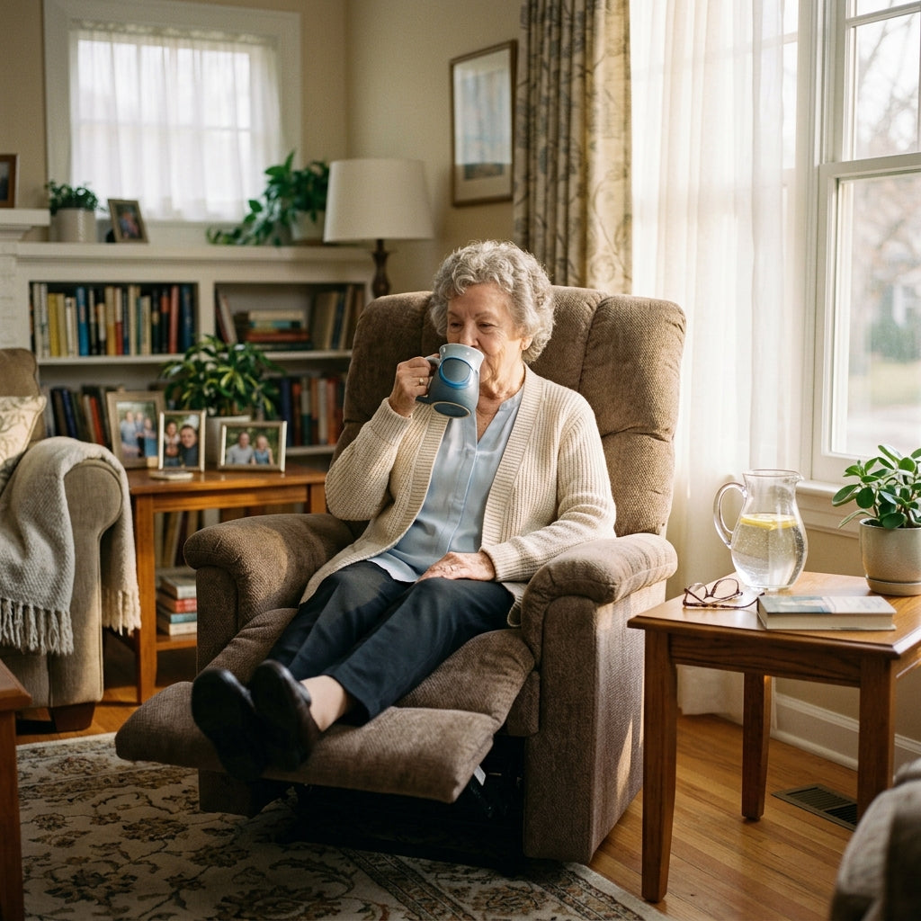 How to Help Aging Parents Drink More Water