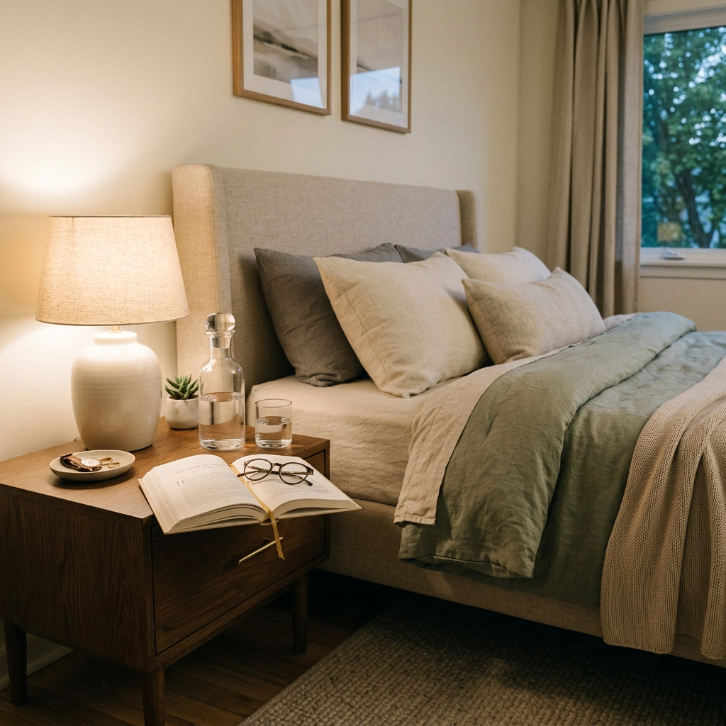 Reading Before Bed? Here's How to Set Up the Perfect Bedside Nook