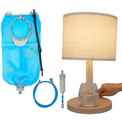 HydraLamp™ + Water Reservoir and Filtration System