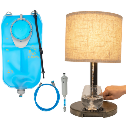 HydraLamp™ + Water Reservoir and Filtration System