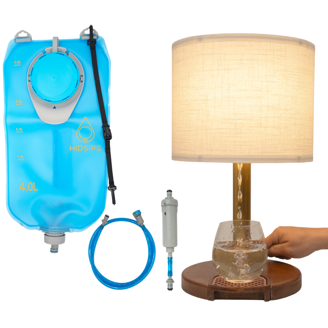 HydraLamp™ + Water Reservoir and Filtration System