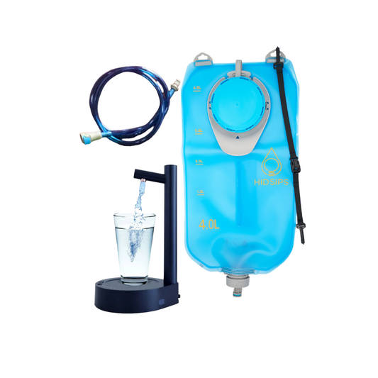 Dispensador de agua eléctrico con depósito de agua de 4 litros y sistema de filtración