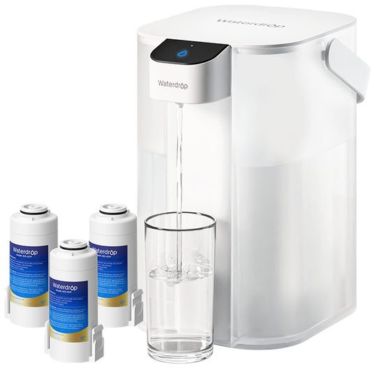 Waterdrop ED01W Countertop Electric Water Filter - 1 YEAR BUNDLE