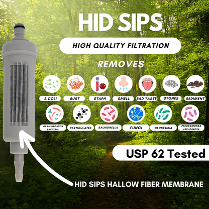 Gravity Filtration System for Hiking, Backpacking, Camping, and More!