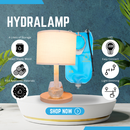 HydraLamp™ + depósito de agua