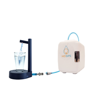 Dispensador de Agua Eléctrico con Mini Nevera 4L