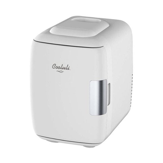 Cooluli - Classic 0.1 Cu. Ft. Mini Fridge - White (NOT HYDRALAMP COMPATIBLE)