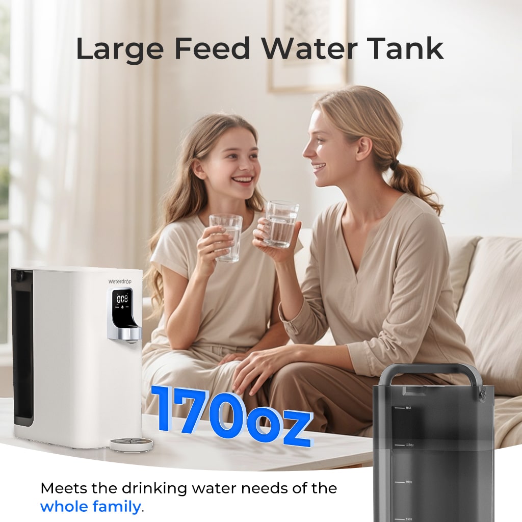 Instant Hot Countertop RO System - Waterdrop K19