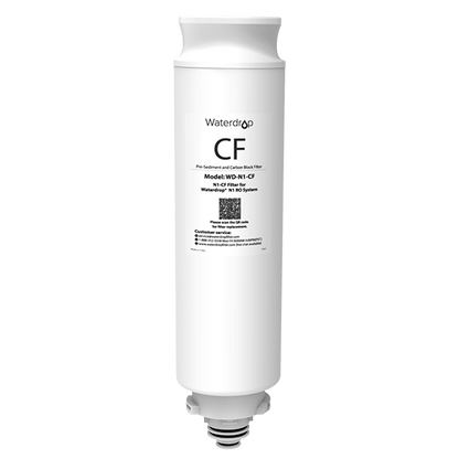 WD-N1-CF replacement for waterdrop WD-N1-W countertop ro water filtration system